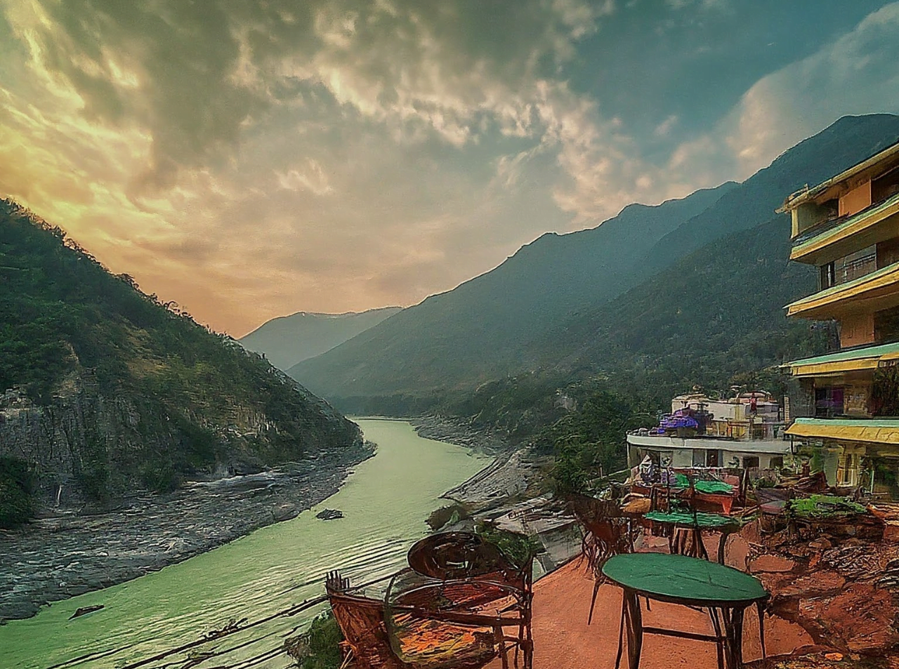 Beatles Cafe Rishikesh